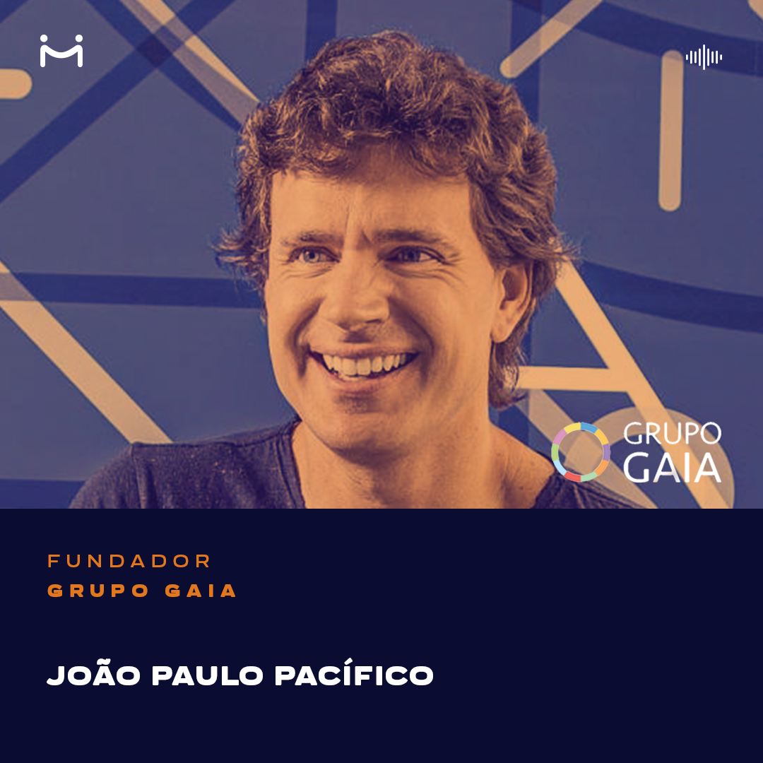 João Paulo Pacífico, fundador do Grupo Gaia e “evangelista da felicidade”, aborda vários assuntos relativos ao autoconhecimento, desenvolvimento pessoal e organizacional