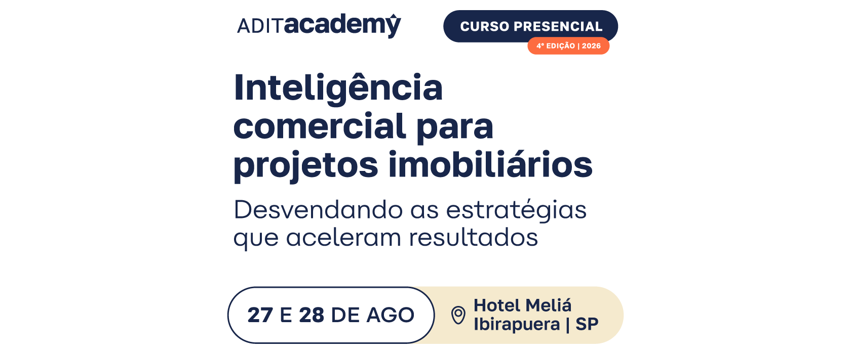 Curso Inteligência Comercial para Projetos Imobiliários