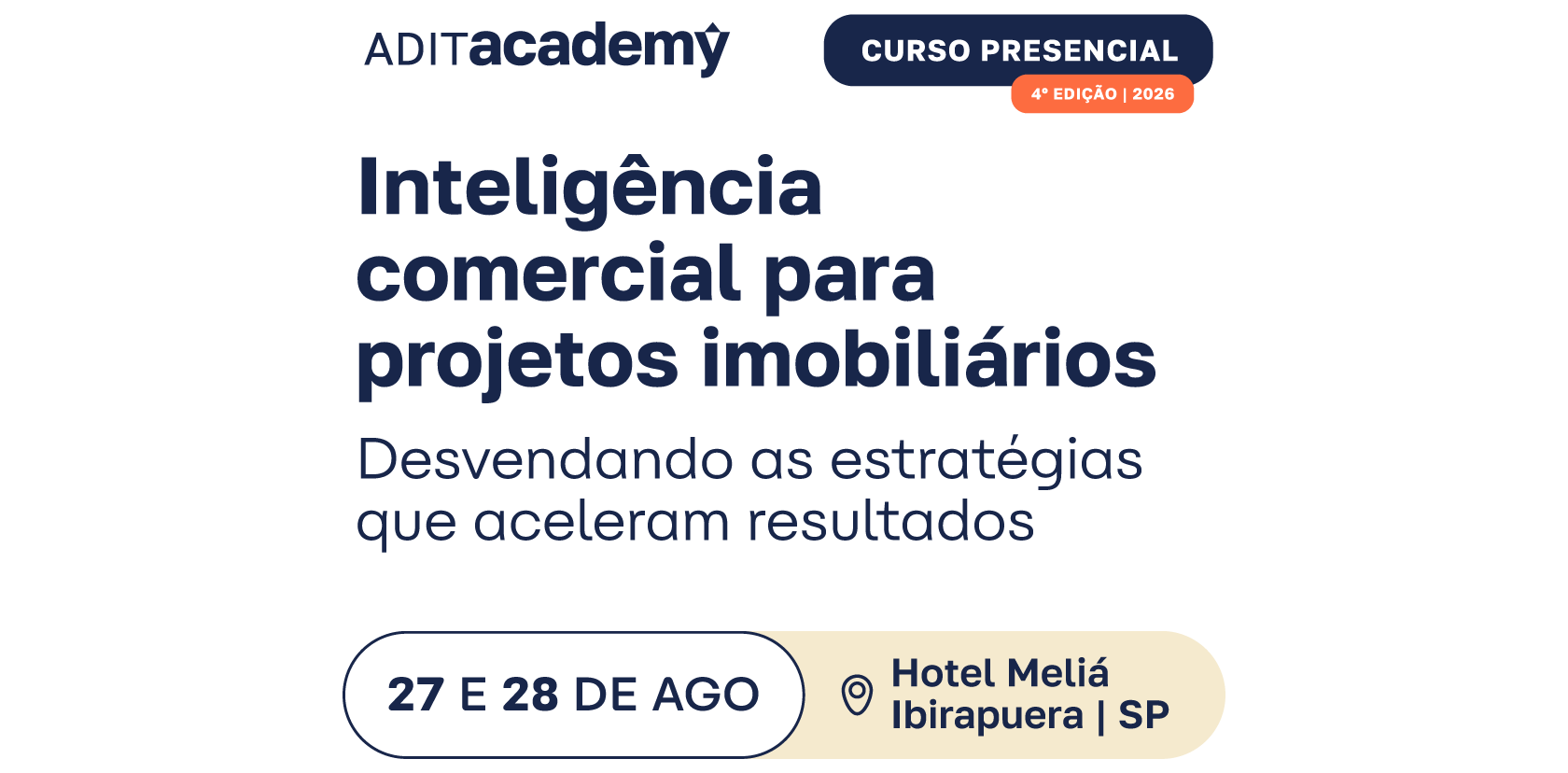 Curso Inteligência Comercial para Projetos Imobiliários