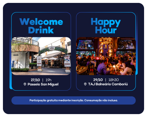 Welcome Drink & Happy Hour